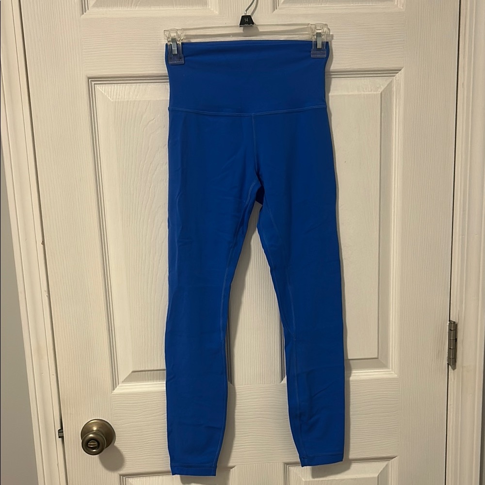 Blue Lululemon Leggings